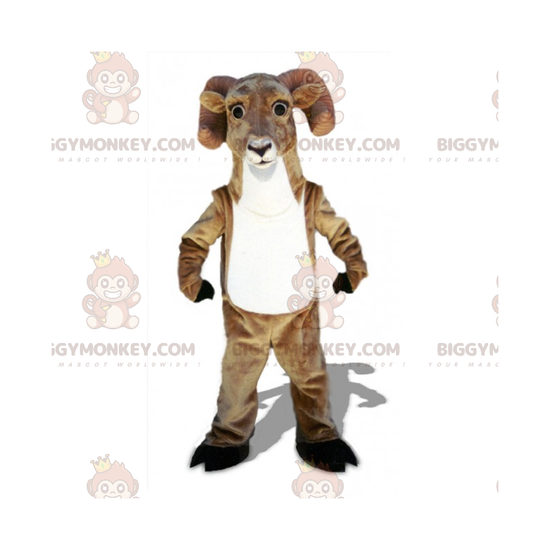 BIGGYMONKEY™-mascottekostuum met witte buik - Biggymonkey.com