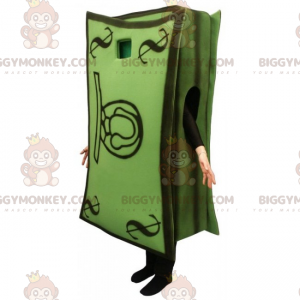 Costume de mascotte BIGGYMONKEY™ de billets verts -