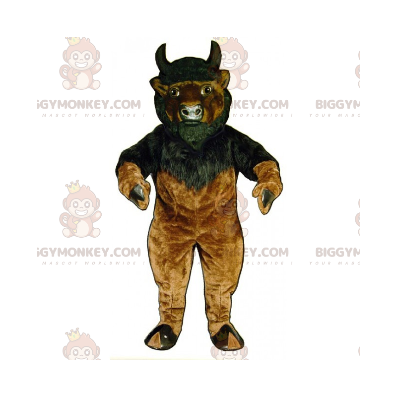 Kostým maskota Ox BIGGYMONKEY™ s malými rohy – Biggymonkey.com