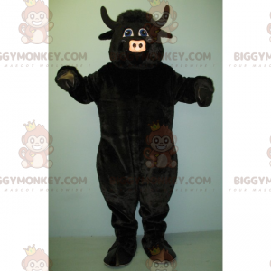 Black Ox BIGGYMONKEY™ maskottiasu - Biggymonkey.com