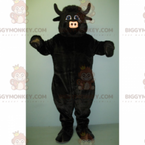 Costume da mascotte Black Ox BIGGYMONKEY™ - Biggymonkey.com