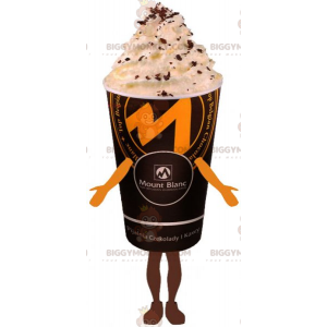 Traje de mascota Drink BIGGYMONKEY™ - Café con crema batida -