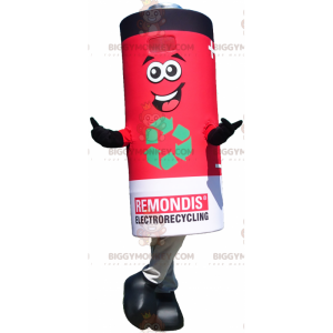 Costume de mascotte BIGGYMONKEY™ de bonbonne de gaz -