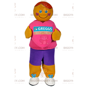 Heart Cheek Man BIGGYMONKEY™ Mascot Costume – Biggymonkey.com