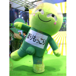 Anime Japans groen personage BIGGYMONKEY™ mascottekostuum -