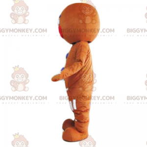 BIGGYMONKEY™ Costume da mascotte omino di pan di zenzero -