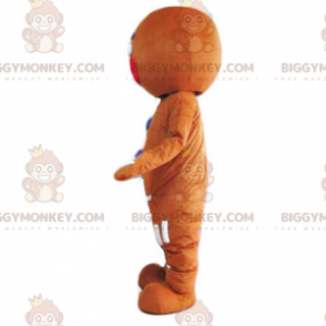 Costume de mascotte BIGGYMONKEY™ de bonhomme en pain d'épices -