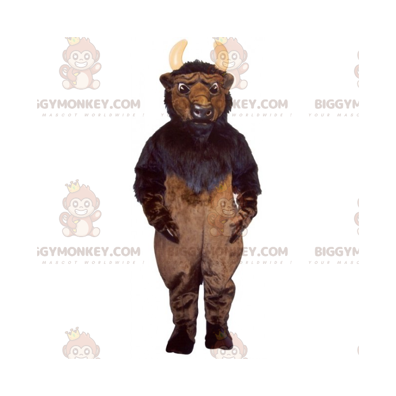 Costume della mascotte della grande capra cornuta BIGGYMONKEY™