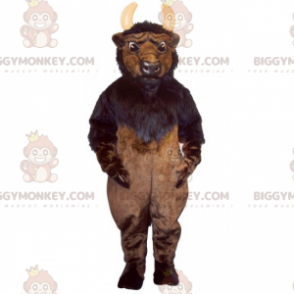 Costume della mascotte della grande capra cornuta BIGGYMONKEY™