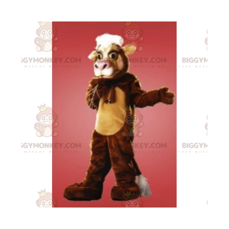 Braunes Rind BIGGYMONKEY™ Maskottchen Kostüm - Biggymonkey.com