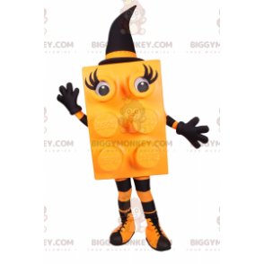 Costume da mascotte LEGO Brick BIGGYMONKEY™ - Strega arancione