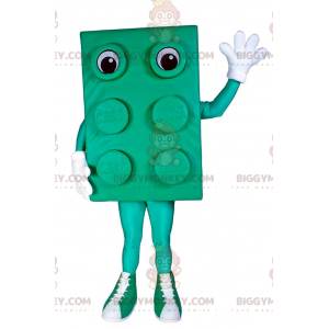 Costume da mascotte Lego Brick BIGGYMONKEY™ - Verde -