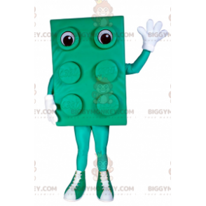 Costume da mascotte Lego Brick BIGGYMONKEY™ - Verde -