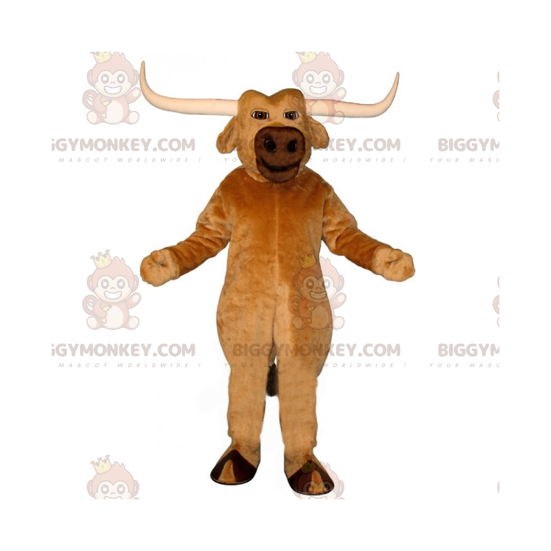 Buffalo BIGGYMONKEY™ mascottekostuum met grote hoorns -
