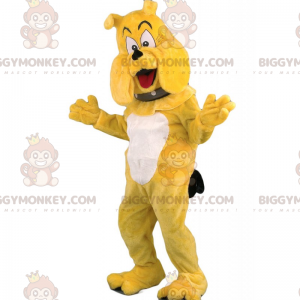 Costume da mascotte Bulldog BIGGYMONKEY™ con colletto -