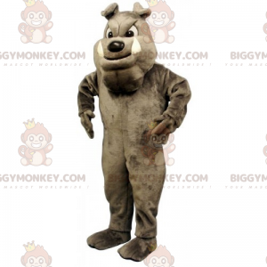 Kostium maskotka szary buldog BIGGYMONKEY™ - Biggymonkey.com