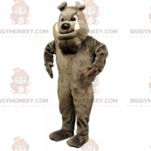 Στολή μασκότ BIGGYMONKEY™ με γκρι μπουλντόγκ - Biggymonkey.com