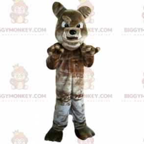 Brun Bulldog BIGGYMONKEY™ maskotdräkt - BiggyMonkey maskot