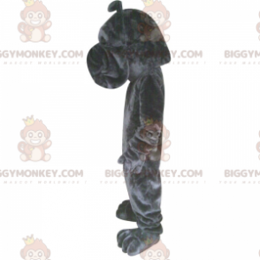 Musta Bulldog BIGGYMONKEY™ maskottiasu - Biggymonkey.com