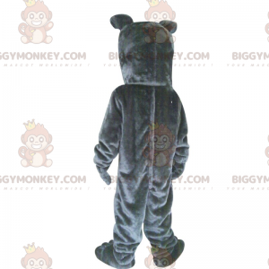 Svart Bulldog BIGGYMONKEY™ maskotdräkt - BiggyMonkey maskot