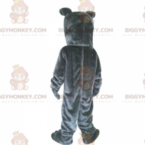 Costume de mascotte BIGGYMONKEY™ de bulldog noir -