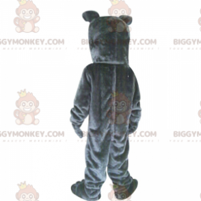 Μαύρο μπουλντόγκ BIGGYMONKEY™ μασκότ στολή - Biggymonkey.com