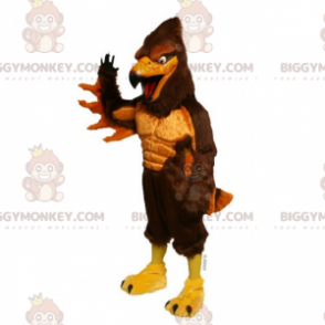 Costume de mascotte BIGGYMONKEY™ de buse bicolore -