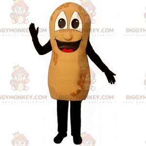 Peanut BIGGYMONKEY™ Mascot Costume with smiley face –