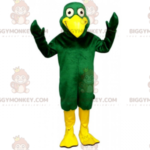 BIGGYMONKEY™ Großes Schnabel-Enten-Maskottchen-Kostüm -