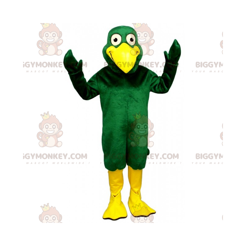 BIGGYMONKEY™ Costume da mascotte con anatra dal becco grosso -