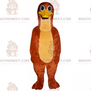 Orange Ente BIGGYMONKEY™ Maskottchen-Kostüm - Biggymonkey.com