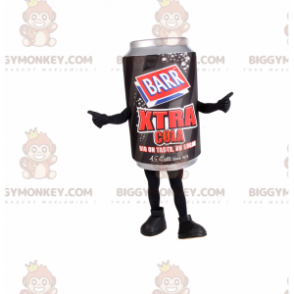Traje de mascote de lata de refrigerante BIGGYMONKEY™ –