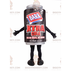 Traje de mascote de lata de refrigerante BIGGYMONKEY™ –