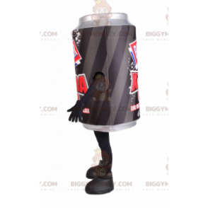 Traje de mascote de lata de refrigerante BIGGYMONKEY™ –