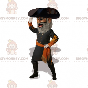 Traje de mascote Capitão 19th Century BIGGYMONKEY™ –