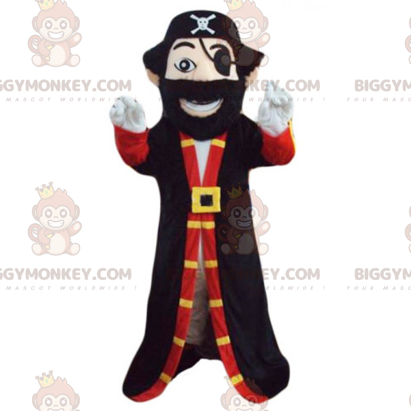 Piratkaptajn BIGGYMONKEY™ maskotkostume - Biggymonkey.com