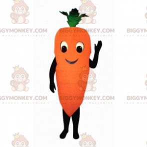 Costume da mascotte BIGGYMONKEY™ carota sorridente -