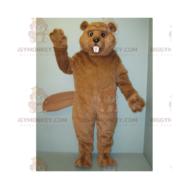 Soft Haired Beaver BIGGYMONKEY™ Mascot Costume – Biggymonkey.com