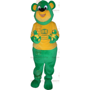 Costume de mascotte BIGGYMONKEY™ de castor avec chapeau -