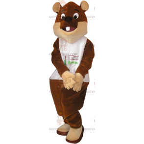 Kostým maskota Big Eyes Beaver BIGGYMONKEY™ – Biggymonkey.com