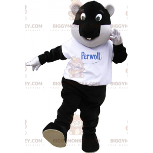 Kostým maskota Black Beaver BIGGYMONKEY™ – Biggymonkey.com
