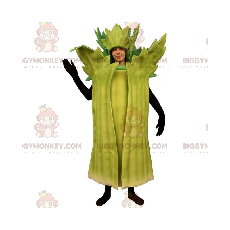 Costume de mascotte BIGGYMONKEY™ de cèleri - Biggymonkey.com