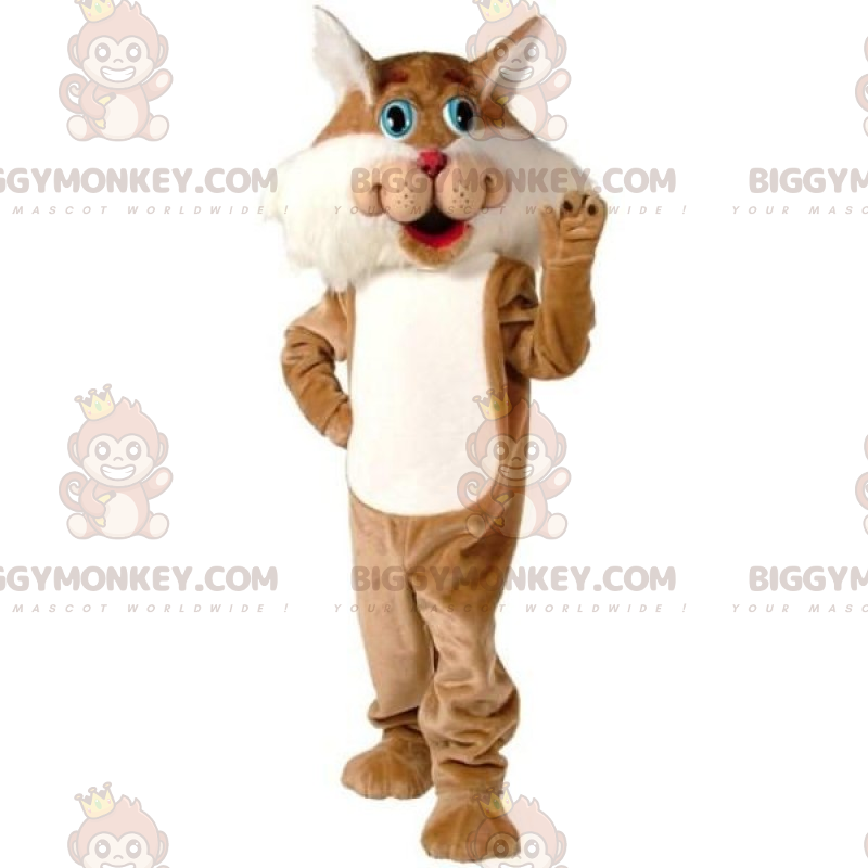Zacht bontkat BIGGYMONKEY™ mascottekostuum - Biggymonkey.com