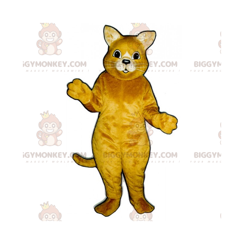 Costume de mascotte BIGGYMONKEY™ de chat aux moustaches