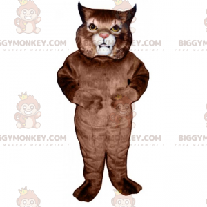Costume da mascotte BIGGYMONKEY™ da gatto dalle orecchie a
