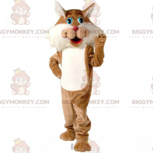 Blauäugige Katze BIGGYMONKEY™ Maskottchenkostüm -