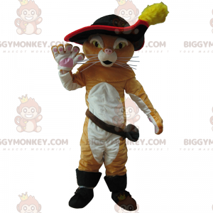 Costume de mascotte BIGGYMONKEY™ de chat botte - Biggymonkey.com