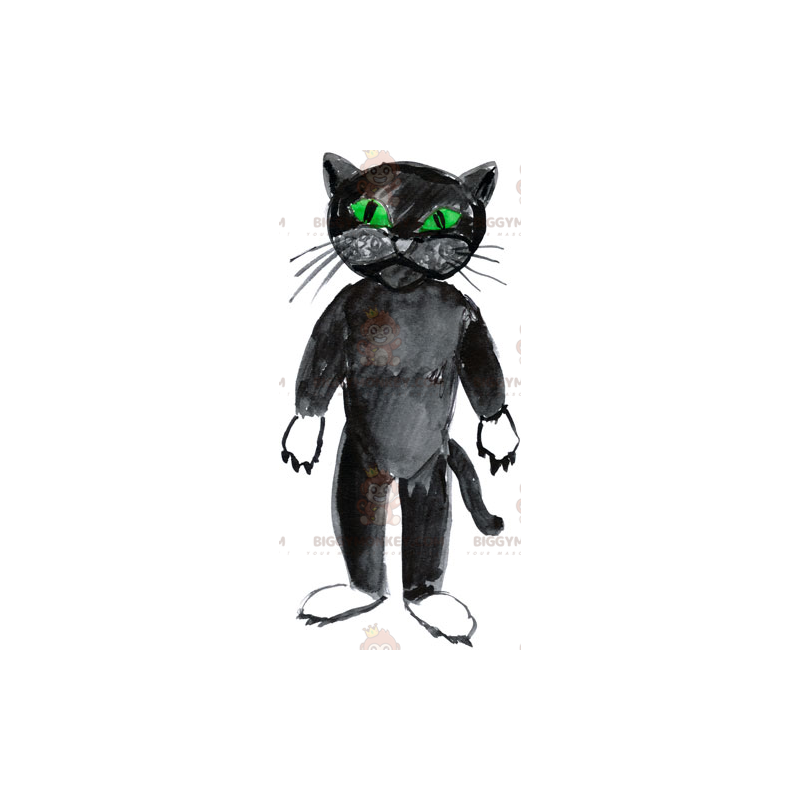 Costume da mascotte gatto nero BIGGYMONKEY™ - Biggymonkey.com