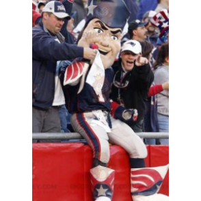 Disfraz de mascota Patriot Man Republican Colors BIGGYMONKEY™ -