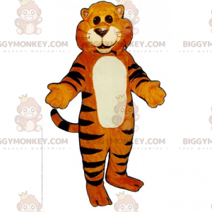 Costume de mascotte BIGGYMONKEY™ de chat tigre - Biggymonkey.com